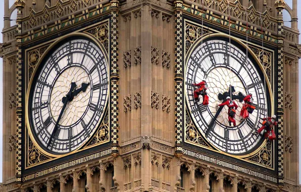 Picture watch, England, London, Big Ben