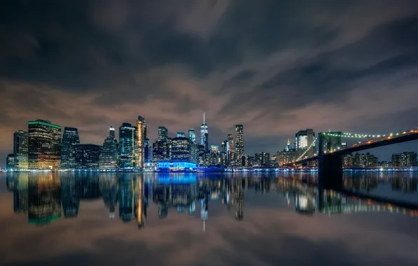 Picture night, the city, Manhattan