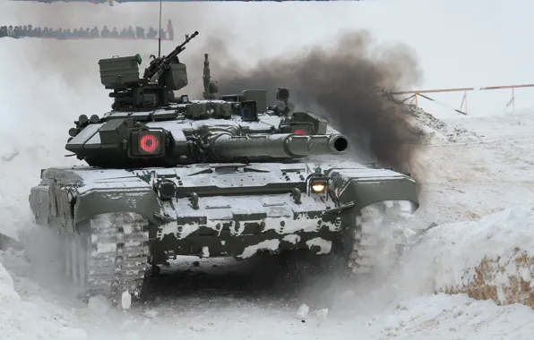Tank, combat, Russian, main, T-90