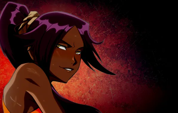 Girl, Bleach, anime, art, Yoruichi