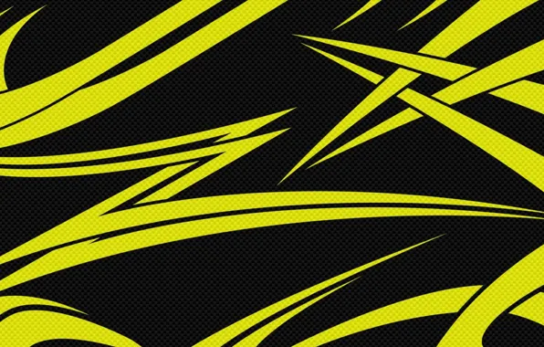 Line, black, carbon, texture, Yellow