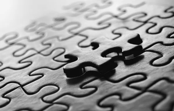 Macro, background, puzzle