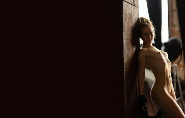 Chest, sexy, pose, background, model, naked, body, makeup