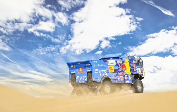 Sand, Sport, Machine, Truck, Race, Master, Russia, Kamaz