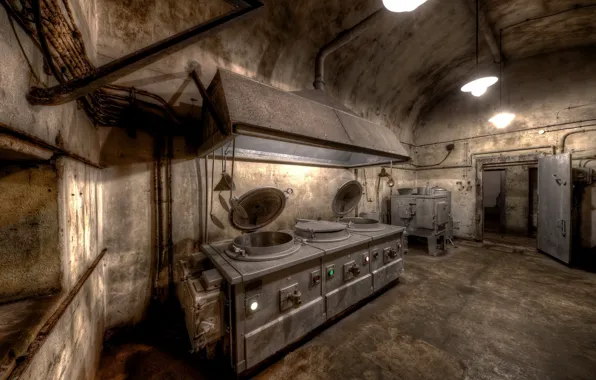 Kitchen, the basement, asylum