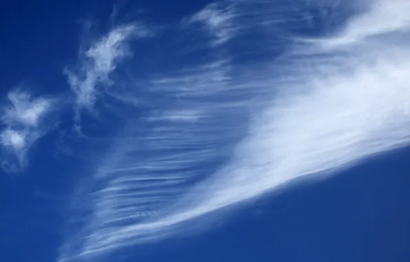 Sky, nature, blue, clouds, atmosphere, clouds sky