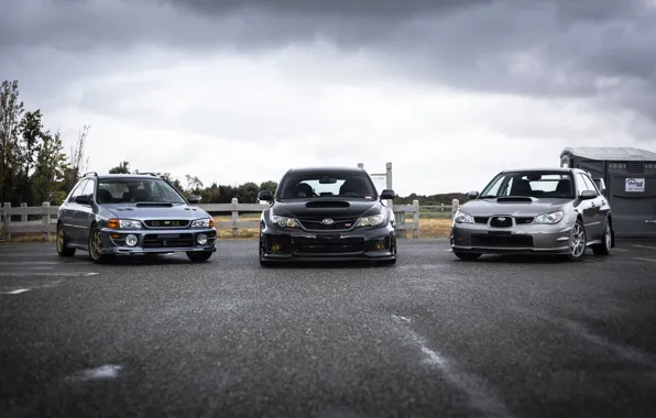 Subaru, WRX, STI, Gang