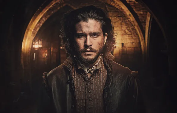 Picture the series, poster, TV Series, Kit Harington, Kit Harington, Gunpowder, Gunpowder