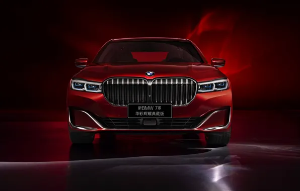BMW, sedan, front view, G12, 7, 7-series, 2019, Radiant Cadenza Immaculate Edition