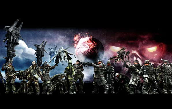 Picture killzone, army, helghast, isa