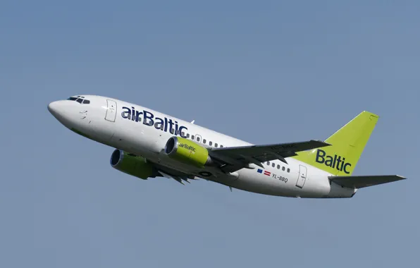 Picture Boeing, Air Baltic, 737-53S