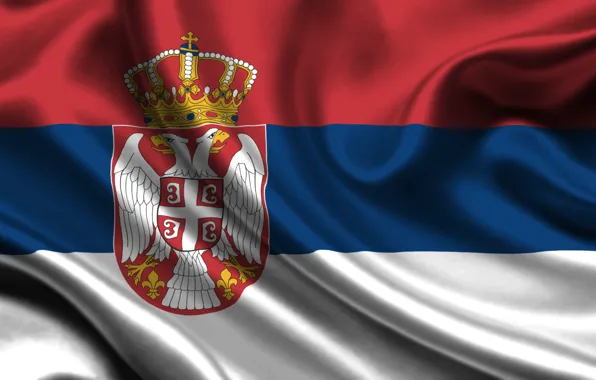 Picture flag, Serbia, serbia