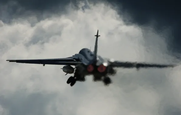 Picture aviation, the plane, the rise, Su-24