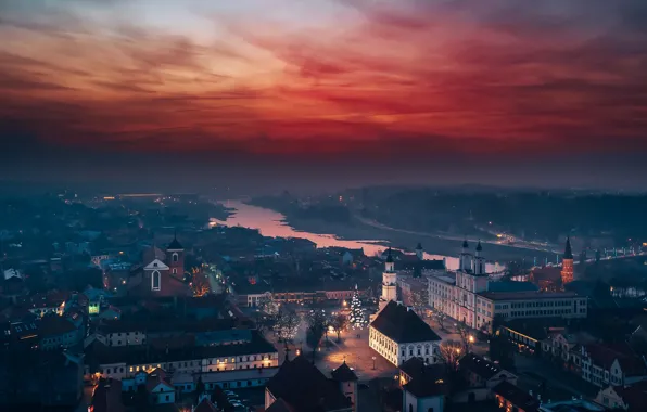 Lithuania, Kaunas, for holidays