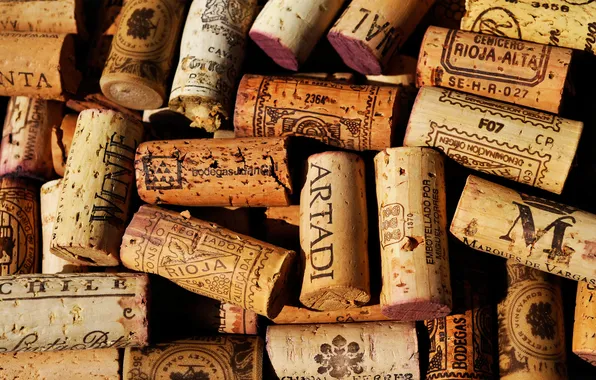 Wine, tube, vine, corks
