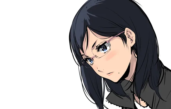 Girl, face, Volleyball, Haikyuu, Shimizu Kyoko