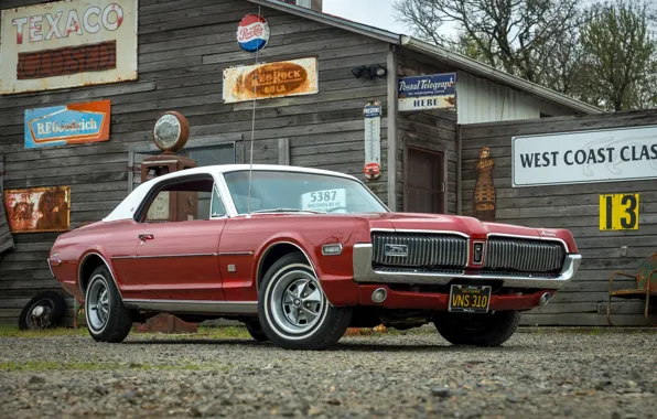 Cougar, the front, 1968, Mercury, XR-7