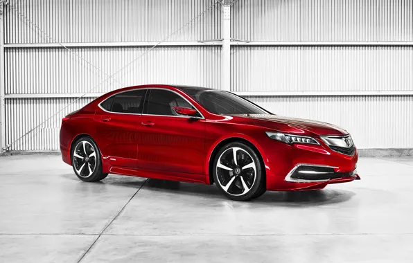 Picture Concept, Acura, 2014, TLX