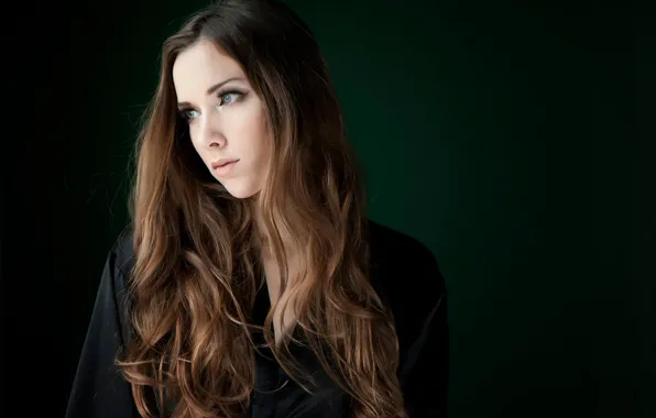 Look, background, portrait, Alina