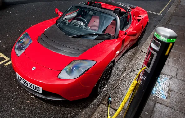 Picture Roadster, Red, Sport, Machine, Machine, Red, Car, Car