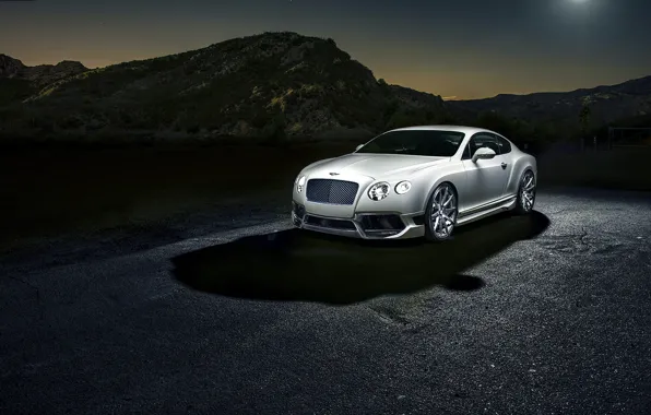 Bentley, Continental, Bentley, white