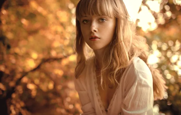 Neckline, sponge, the beauty, cutie, Anne Hoffmann