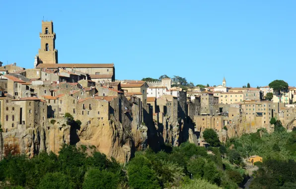 Italy, Tuscany, Pitigliano