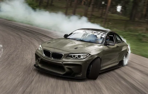 Picture BMW, drift, cars