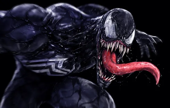 Marvel Venom Colorful Desktop Wallpaper - Venom Wallpaper 4K