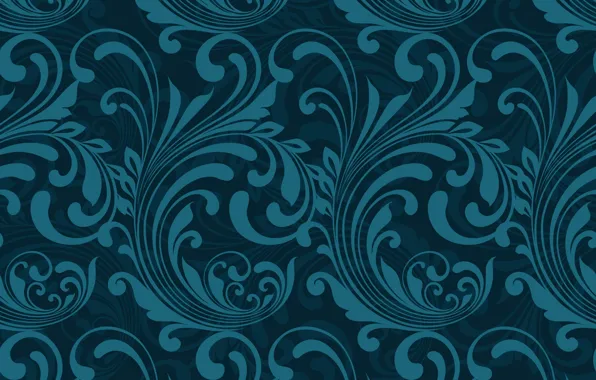 Blue, Abstract, design, pattern, Wallpaper, pattern-1