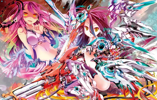 Wallpaper Anime, Anime, Jibril, No Game No Life, No Game No Life