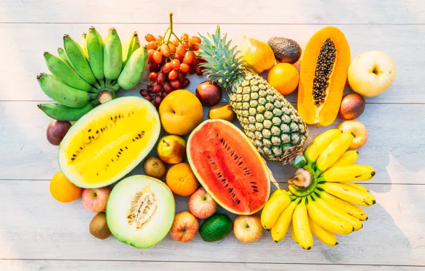 Berries, Fruit, Cuts