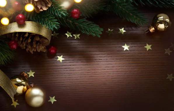 Stars, holiday, toys, new year, spruce, bumps