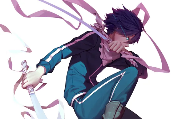 God, anime, art, guy, Noragami, Yato