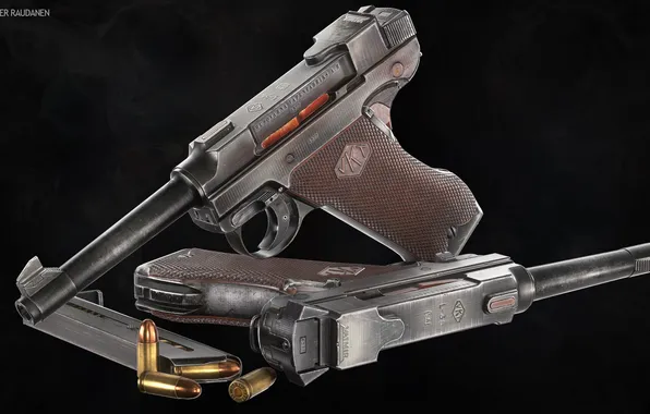 Finland, Self-loading pistol, Lahti L-35