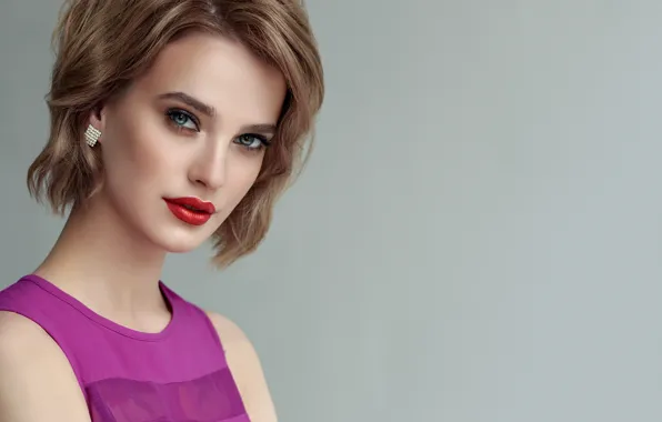 Picture look, girl, model, makeup, hairstyle, Sofia Zhuravets'