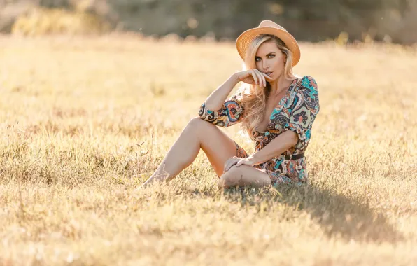 Picture summer, girl, Colleene