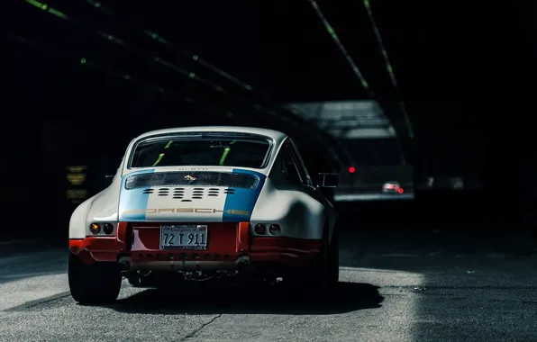 Road, the city, 911, dark, sportcar, road, german, urban
