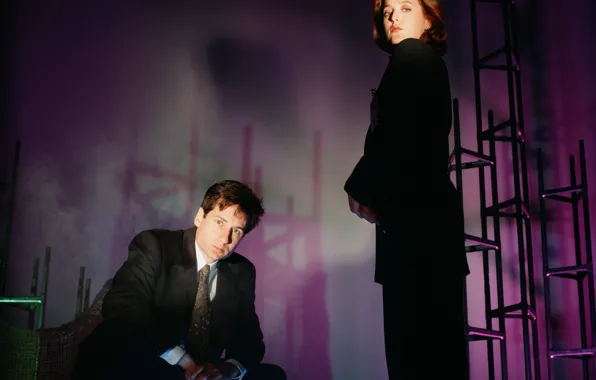Picture the series, The X-Files, Fox, Classified material, given, scully, Mulder