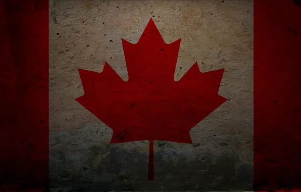 Canada, flags, Maple leaf