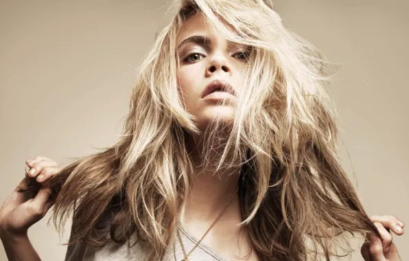 Picture look, face, model, hair, actress, blonde, cara delevingne