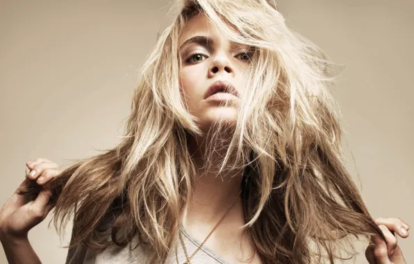 Look, face, model, hair, actress, blonde, Cara Delevingne