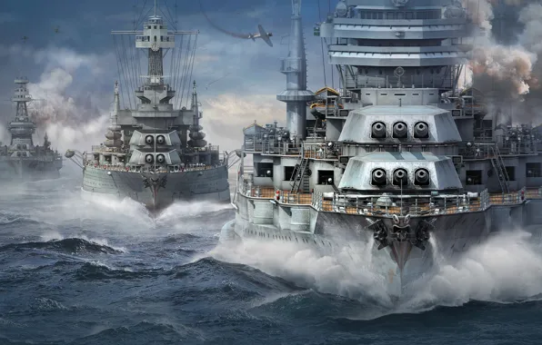 Picture Wargaming Net, WoWS, World of Warships, The World Of Ships