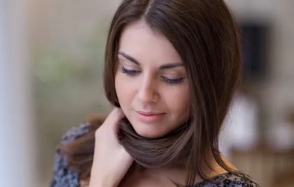 Look, girl, brunette, Astrud A