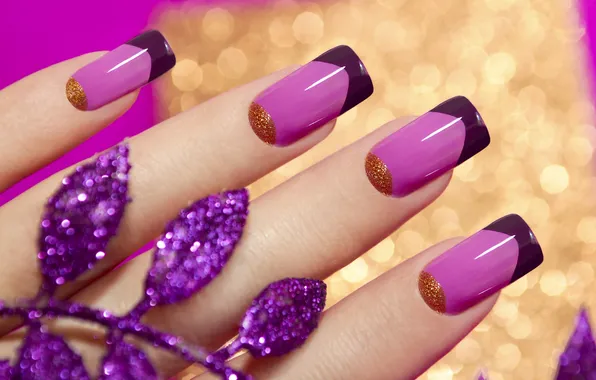 Hand, fingers, lacquer, manicure