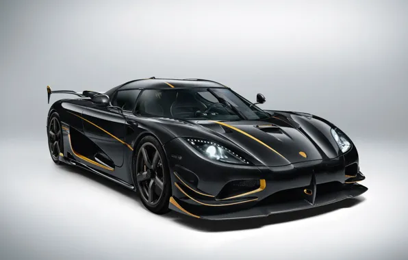 Coupe, Hypercar, carbon and gold, Koenigsegg Agera RS Gryphon