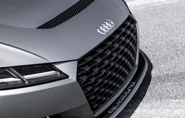 Audi, logo, grille, TT, Audi TT clubsport turbo concept