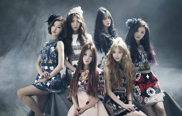 Music, girls, Asian girls, K-Pop, Dal Shabet, South Korea