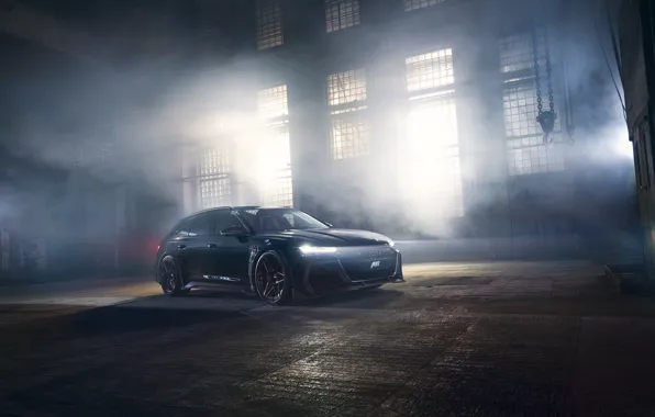 Audi, Light, Blue, ABBOT, RS6