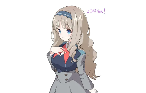 Picture girl, background, Darling In The Frankxx, Cute in France, Kokoro